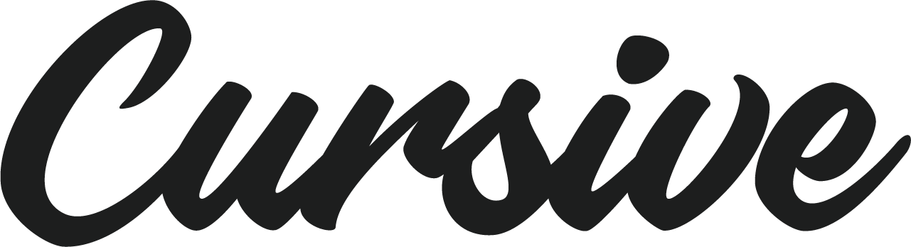 Cursive